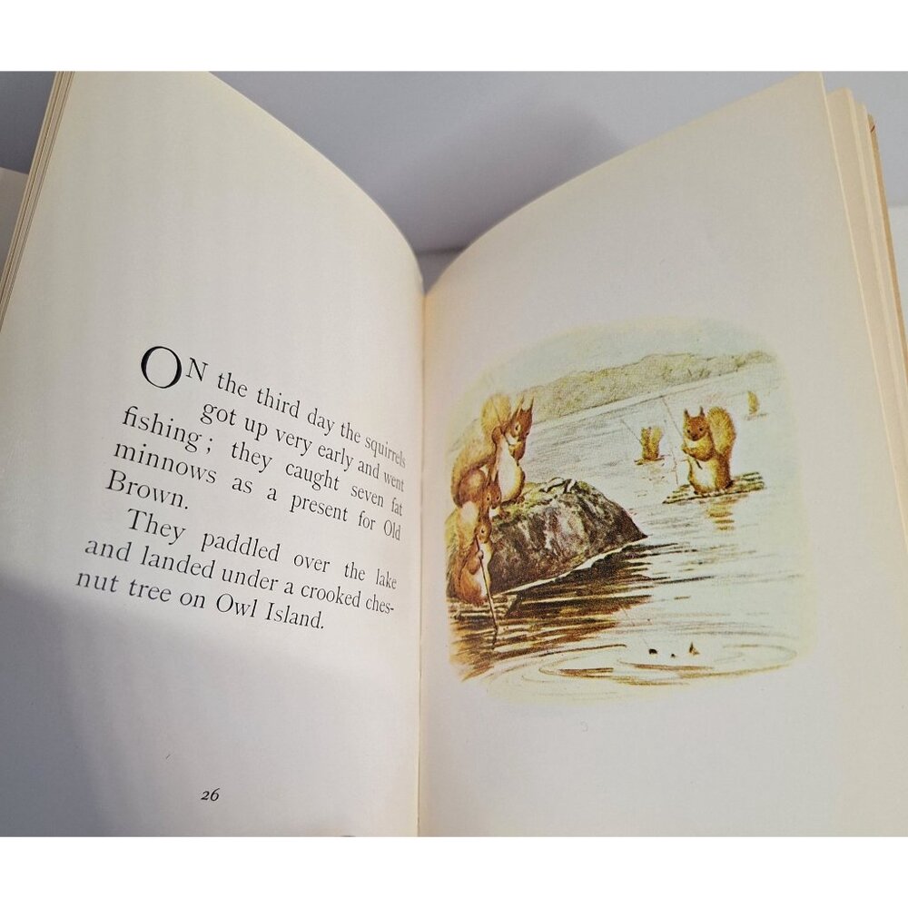 The Tale Of Squirrel Nutkin Beatrix Potter Vintage 1970s Dover Paperback - Picture 9 of 9